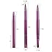 Neverland 1pcs Portable Lip Brush Travel Double-headed Retractable Lipstick Brush Women Makeup Tools Purple