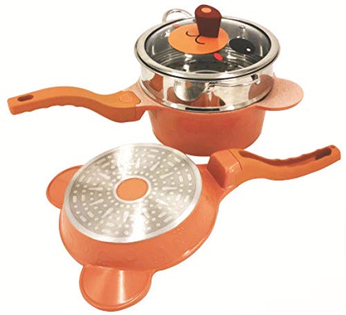 Preisvergleich Produktbild Kindergeschirr Babynahrungsergänzungstopf Babybrei-Topf Antihaft-Milchtopf@2