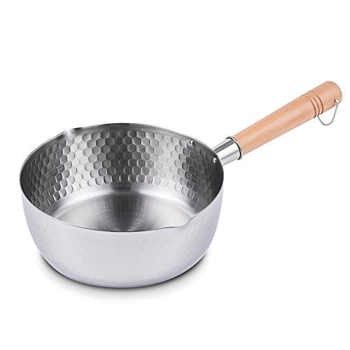 MyLifeUNIT - Casserole Yukihira traditionnelle japonaise en acier inoxydable - 22 cm de large
