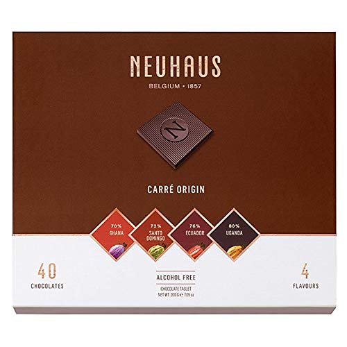 Neuhaus - Napolitanas de chocolate negro belga Carrés Orígenes