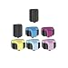 None 25 Pack Super High Yield Remanufactured Cartridges for HP 02 3Sets 7BK 1 Set + 1 Black RS.1972.00