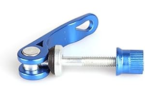DUAO Outil Levier Collier Serrage Boulon Alliage Selle Velo VTT Bleu