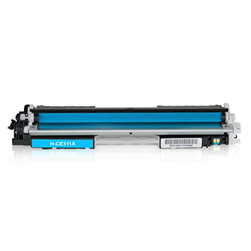 4 Kineco Toner kompatibel zu HP CE310A CE311A CE312A CE313A LaserJet Pro 100 Color MFP M175, LaserJet Pro M 275, Color LaserJet Pro CP1025nw, CP1028nw – 126A – Schwarz 1.200 Seiten, Color je 1.200 Seiten - 3
