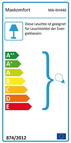 MAXKOMFORT® Wegeleuchte Außenleuchte Standleuchte E27 Lampe Standlampe Leuchte Außenlampe Außenstandlampe (446-800) - 2