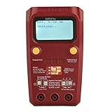 【Mehrere Anwendungen】 Dieses Instrument ist ein kleines Instrument für Elektronik-Enthusiasten, Entwickler, elektronische Reparatur-und Produktionsanlagen entwickelt. Erkennt die Transistor-Emitter-Durchlassspannung, die MOSFET-Schutzdiode und die Verstärkungsfaktorreferenz. MOSFET-Gate-Schwellenspannung und Gate-Kapazitätsmessungen.