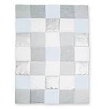 Bemini by Baby Boum 119STARY61CU Krabbeldecke Baumwolle, 100 x 140, 61 frost