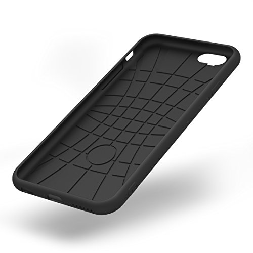 iPhone 6s Case,Splaks [Black] Shock-Absorb Case Cover with Camera Protection, Lightweight Soft Flexible TPU Rubber Anti-Scratch Protective Case For iPhone 6/6S