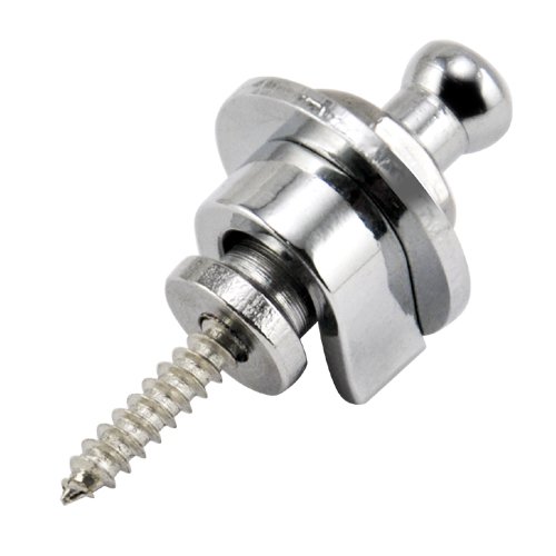Preisvergleich Produktbild Topro Silber Vernickelt Schloss Reparatur Teil Schraube Metall Sicherheit Gitarrengurt Fix Zubehör