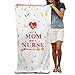 Produktbild magic ship I Am A Mom and A Nurse Nothing Scares Me Adult Beautiful Super Absorbent Beach Towel On The Beach 31"x 51" (80cm X 130cm)
