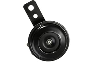 C-FUNN DC 6V 105Db Black Mount Siren Electric Moto Klaxons Étanches en Métal Alarme De Sécurité