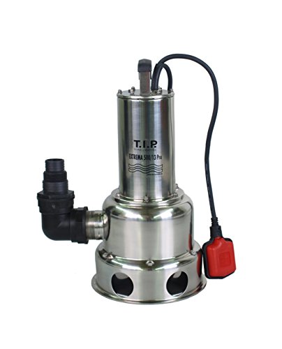 T.I.P. 30171 Schmutzwasser Tauchpumpe Edelstahl Extrema 500/13 PRO, bis 30.000 l/h Fördermenge - 4