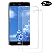 Price comparison product image CNXUS [2 Pack Suitable for Huawei P10 Lite Screen Protector, Tempered Glass, Anti-Scratch, Anti-Fingerprint, 9H Hardness, Crystal Clear Bubble Free, Screen Protector for Huawei P10 Lite
