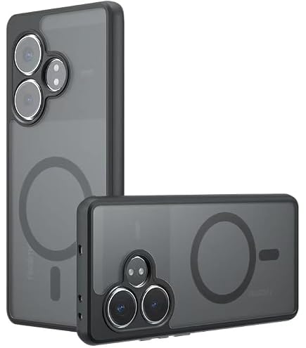 Custodia COMAKU Per Realme GT 6 / GT 6T | Texture Pelle, Piastra Magnetica Nascosta E Antiurto - 3