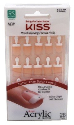 Kiss Salon Acrylic French Kit Dry Spell (2 Pack)