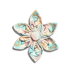 Heads Up For Tails Watercolour Flower Pet Collar Insert