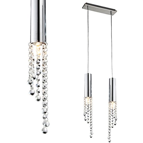 Preisvergleich Produktbild LED Designer Hängeleuchte Wohnzimmer Pendellampe Hängelampe Deckenlampe