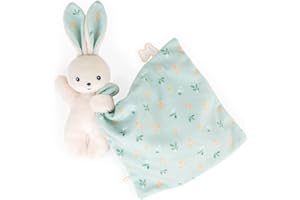 KALOO Carre Douceur DOUDOU Lapin Bouquet D'AGRUMES 17CM