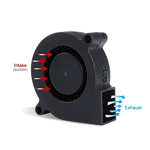 UEETEK DC 12V 3D-Drucker Lüfter Fan - 3