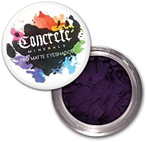 Concrete Minerals Queen Pro Matte Eye Shadow Matte Purple Vegan One Size