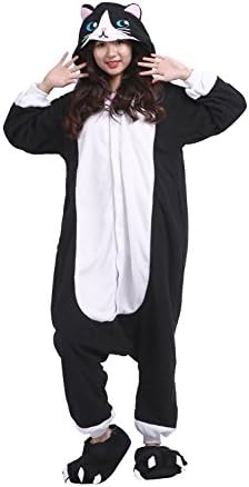 Fancy Dress Novelty Cosplay Christmas Costumes Women One Piece Outfits Onesies Fleece Pyjamas