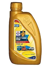 HP MILCY TURBO STAR 15W 40 for API CF4 Diesel Engine Oil for Cars, Vans, Autos, Generators, Buses & Trucks