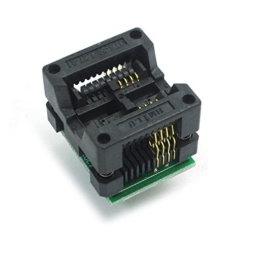 ARCELI 200-208mils SOP8 à DIP8 IC Adaptateur de Prise Socket OTS-20-1.27-01 pour Flash eeprom 25xx