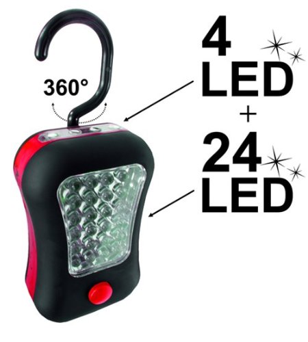 CON:P B29883 Arbeitsleuchte 24 mit 4 LED, klein - 4