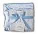 SwaddleDesigns Stroller Blanket, Pastel Puff Circles (Pastel Blue)