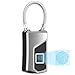 Produktbild Outdoor-Bäß Wasserdicht Smart Fingerprint Lock, Portable Home Security Electronic Lock, 10 Sets of Fingerprints, for Lockers, Schubladen, Fahrräder