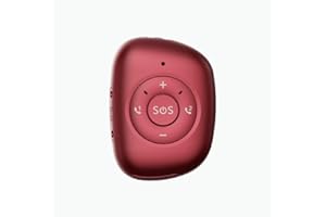 LEOTEC Smart Tracker Anti-PERDIDA 4G Rojo GPS