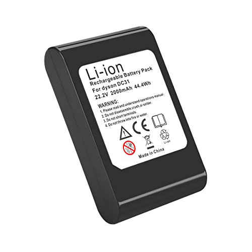 Energup 22,2V 2,0Ah Ersatz Akku für Dyson DC31 DC34 DC35 DC44 (nicht Typ B, DC44 MK2) - 5