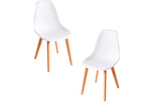 Regalos Miguel - Packs Sillas Comedor - Pack 2 Sillas Kelen - Blanco