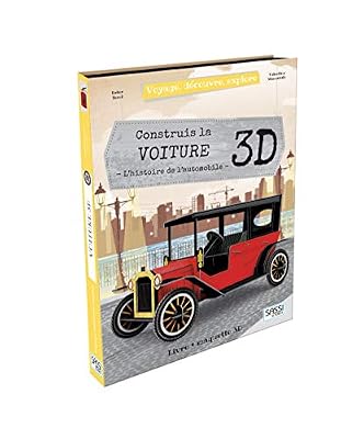 Sassi La voiture 3D L'histoire de l'automobile 6 ans - Ester Tomè - Sassi - Boîte ou accessoire - Document jeunesse dès 6 ans