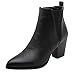 Produktbild LSAltd Frauen Vintage einfarbig reißverschluss Stiefeletten Casual komfortable Dicke high Heel Single Boot