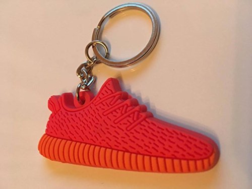 Preisvergleich Produktbild Adidas Yeezy 350 Boost Schlüsselanhänger Rot Sneaker Keychain Red