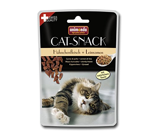 animonda Cat Snack Katzensnack, Hühnchenfleisch verschiedene Sorten, 6er Pack (6 x 45 g)