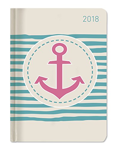 Preisvergleich Produktbild Ladytimer Anchor 2018 - Taschenplaner / Taschenkalender A6 - Weekly - 192 Seiten