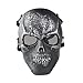 Produktbild Gleader Skull Paintball Maske Mask Totenkopf Schaedel Wargame Schutzmaske Militaer Schwarz