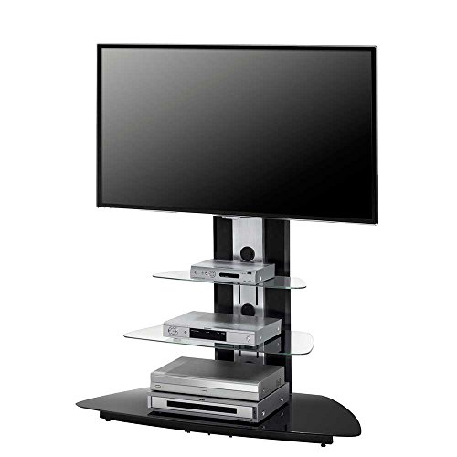 Preisvergleich Produktbild Pharao24 TV Rack aus Glas Halterung