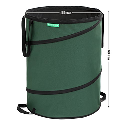 Songmics 3er Set Pop-up Gartensack 160L aus 420D Oxford GTS160L - 3