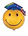 Produktbild TrendClub100® Folienballon Luftballons Ballon - Abschluss Abschlussfeier Abi Uni Graduation - 35‘ 89 cm