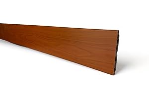 Alfredo Calandrelli Zoccolatura per Cucina 15 h, Zoccolo, zoccolatura, Ottima per la Cucina, Resistente Colore CILIEGIO Lunghezza 2 Metri