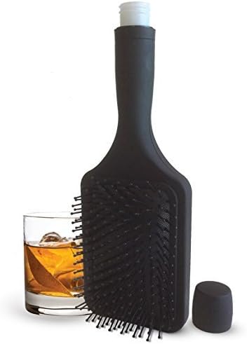 Smuggle Your Booze 6 Oz. Hairbrush Hidden Flask and Funnel by Smuggle Your Booze