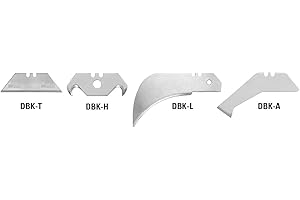 BESSEY Ersatzklingen DBK-T, Gesamtlänge 60 mm, Inhalt pro VE - 10 Stück, geeignet für alle BESSEY Klingen-Klappmesser, Gewicht 0,05 Kg
