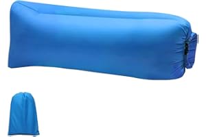 ‎BIHEE BIHEE Aufblasbares Sofa, Wasserdichtes Luftsofa 200x70cm Tragbares Aufblasbar Luft Sofa Couch für Camping, Hinterhof, Pool, Strandpartys