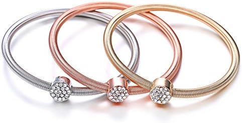 Xinmaoyuan Wedding Jewelry Fope Gold Jewelry New Multilayer Bracelet Joker Diamond Elastic Bracelet , Picture Color Wedding Gift Birthday Present Holiday Gifts