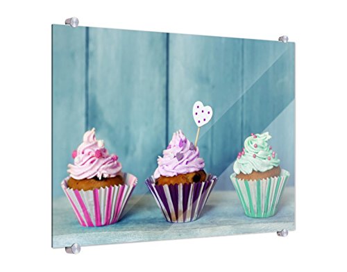 Preisvergleich Produktbild Klebefieber Spritzschutz Cupcakes B x H: 80cm x 60cm