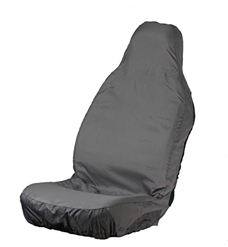 Town and Country - Funda Ajustable para Asiento Delantero de Coche, Color Gris