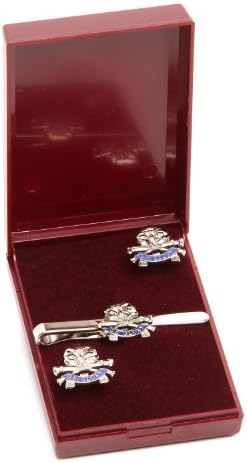 17th 21st Lancers Cufflink and Tiebar Giftset, Regimental Accessories