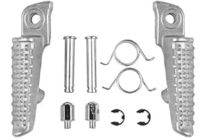 XMT-MOTOR Reposapiés Moto Frente Estriberas Clavijas para pies Pedales Adecuado para CBR600RR 2003-2023 CBR1000RR 2004-2023 CB1000R 2008-2023